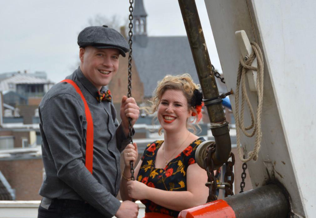 Lichelle en Nicholas: het boerenklompenbruidspaar van 2020!